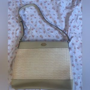 tan purse